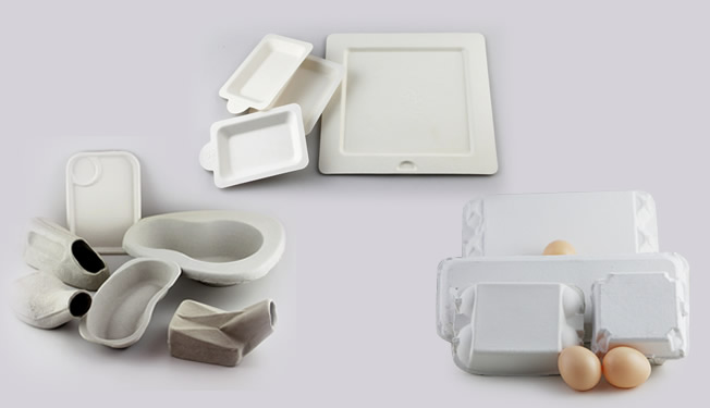 Molded pulp packaging